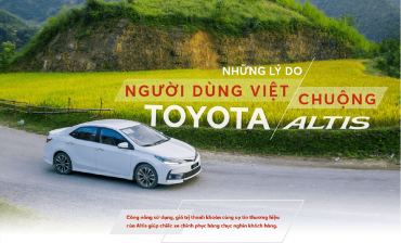 Những lý do người Việt ưa chuộng Altis